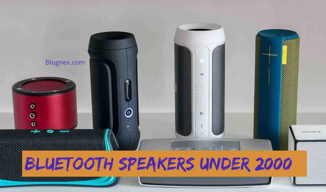 Bluetooth speakers under 2000