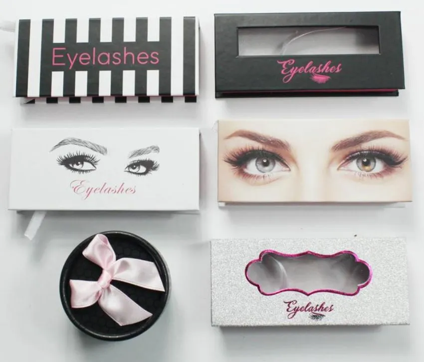 Custom eyelash boxes